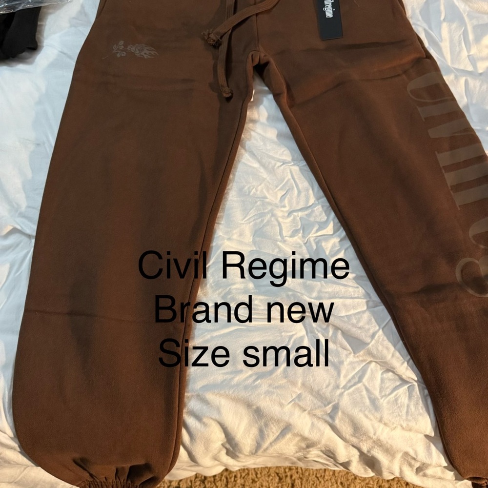 Civil Regime Men's Brown Joggers